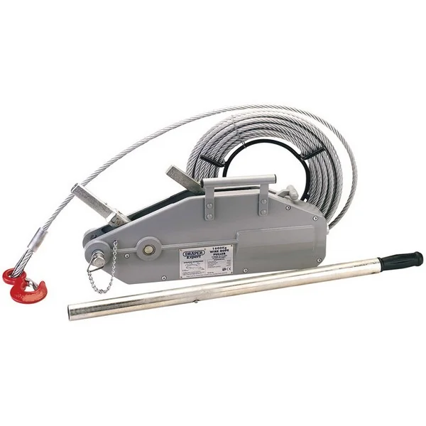 Draper Wire Rope Puller - 1600KG - 71208