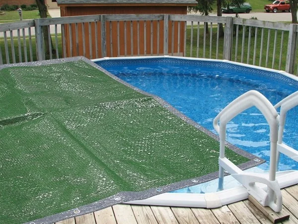 Faithfull Tarpaulin - Green / Silver 5.4M x 3.6M (18ft x 12ft) - Image 4