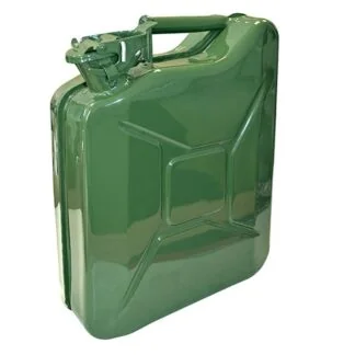 Faithfull Green 10 Litre Steel Jerry Can