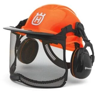 Husqvarna Professional Functional Forest Safety Helmet - 5764124-02 (with Rain Cape)