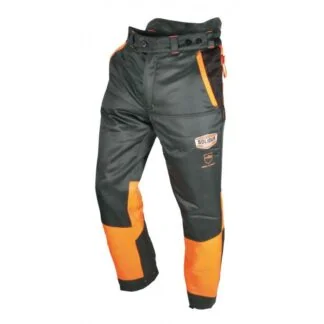 Solidur Authentic Chainsaw Trousers, Type C, Class 1 - Black - AUPA1C