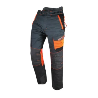 Solidur Comfy Chainsaw Trousers, Type A, Class 1 - Black - COPAGR