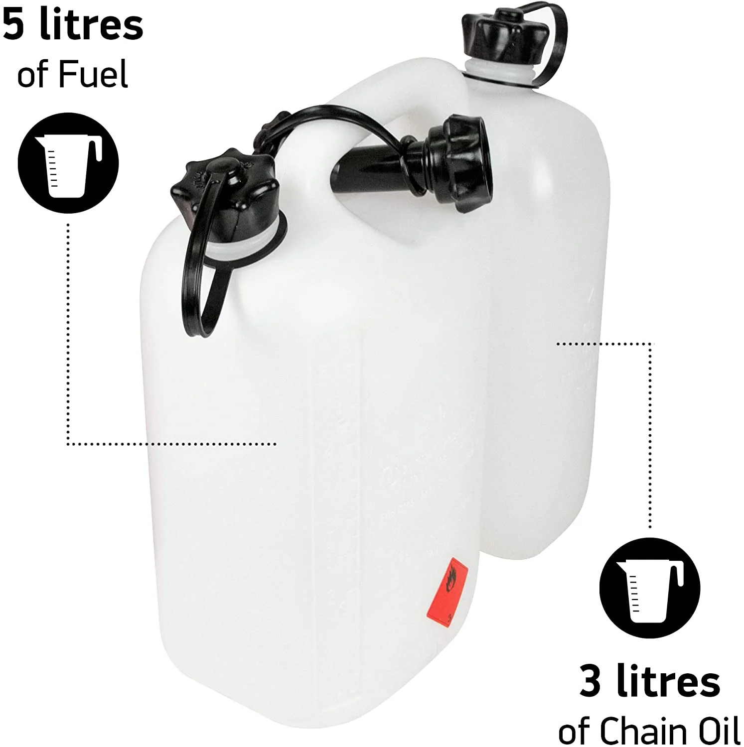 Oregon Clear Combi Can & Automatic Fuel Spout - Image 4