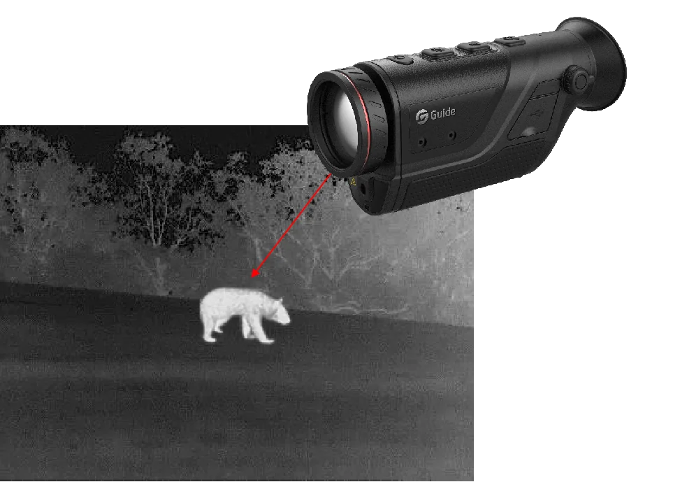 GuideIR TD210 Handheld Thermal Imaging Monocular - Image 5