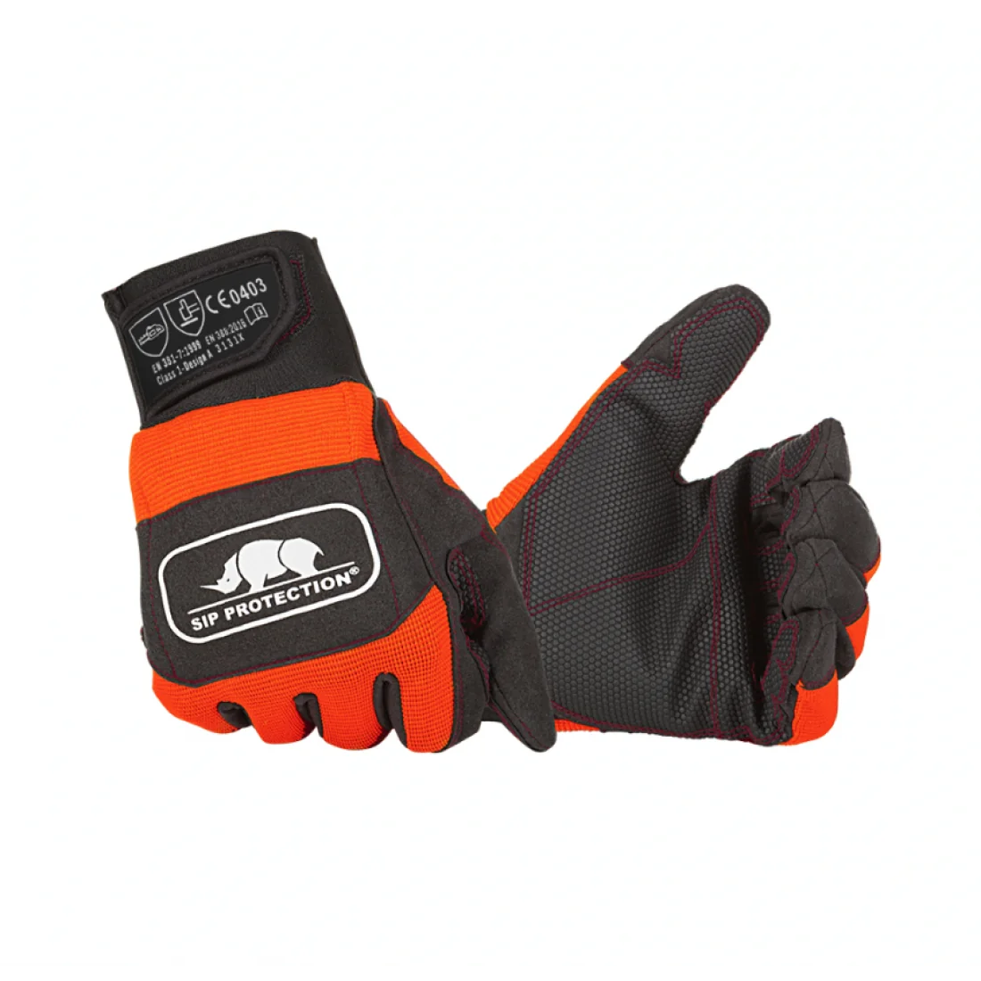 SIP Chainsaw Gloves - Both Hands Protection