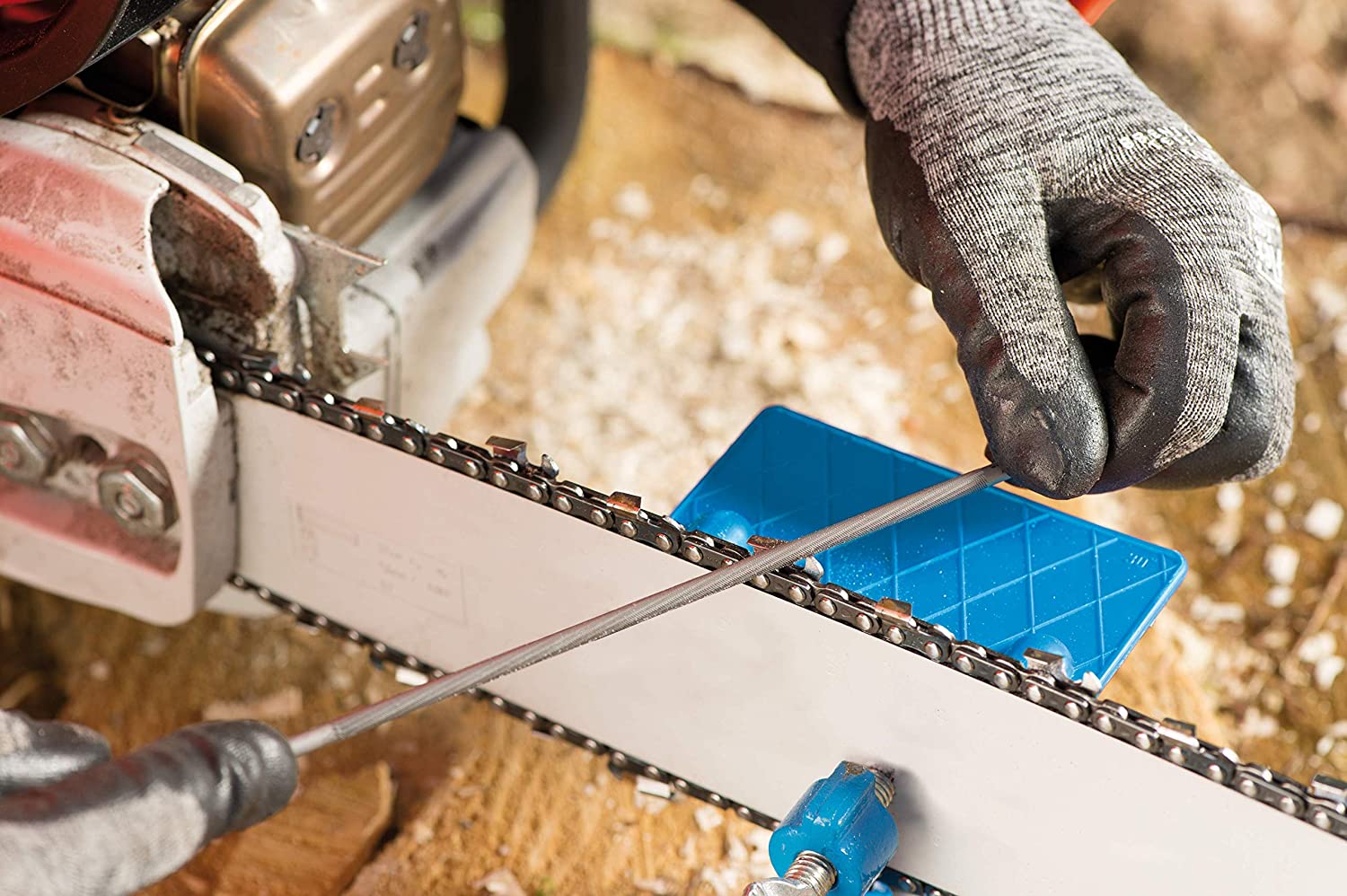 Pferd Chainsaw Files Box of 3, - Image 3