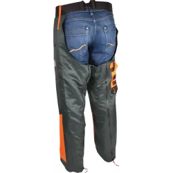 Solidur Authentic Leg Warmers (Chaps) Class 1 Type A - Orange - Image 2
