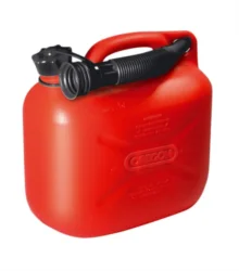 Oregon Red 5L Fuel Can with flexible spout